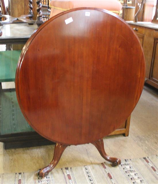 Victorian mahogany breakfast table